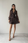 Serena Leopard Patterned Dress