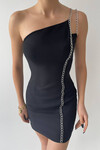 Dress with chain details