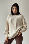 Knitted Detail Sweater