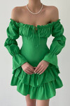 Patricia Frilly Skirt Mini Dress