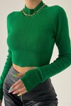 Finger Detailed Knitwear Sweater