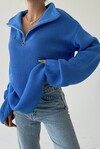 Zipper Detailed Sweater