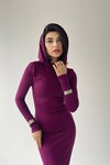 Capped Hooded Dress