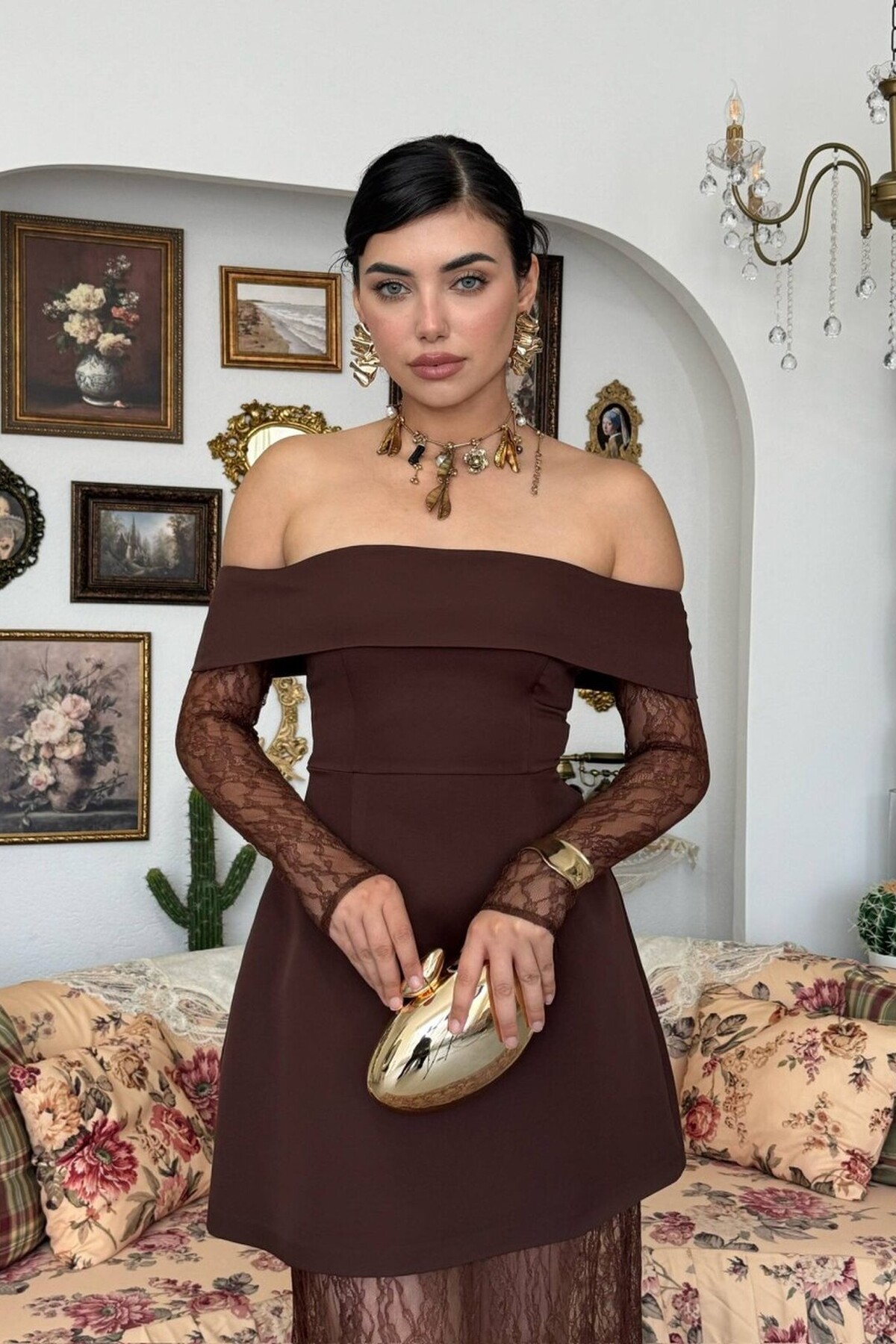 Belom Strapless Dress