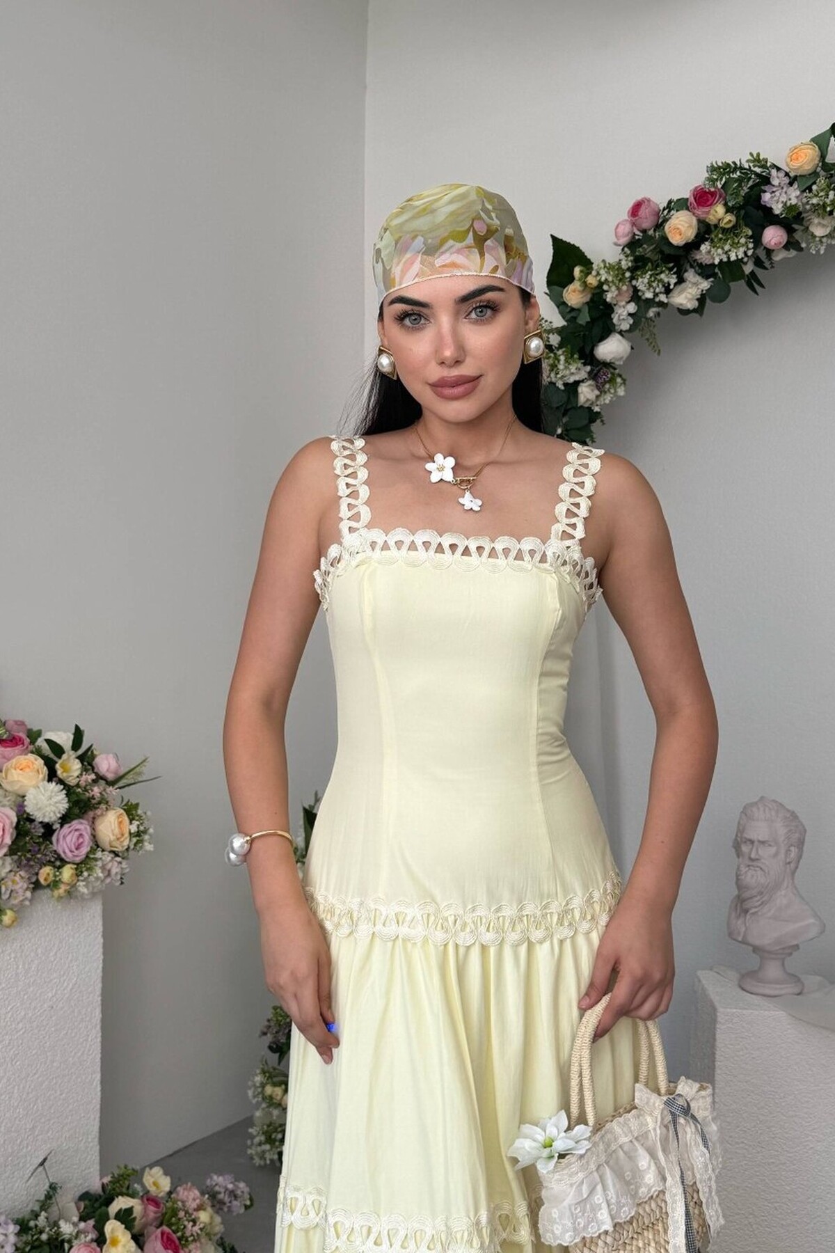 Crols Midi Dress