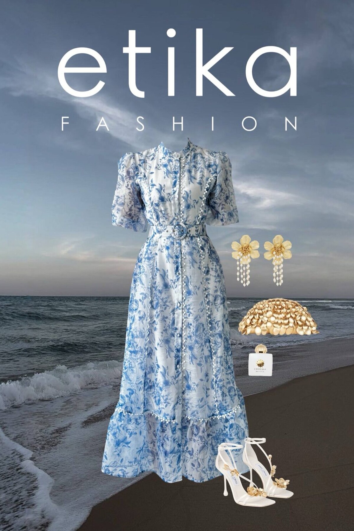 Dress with Belt Detail