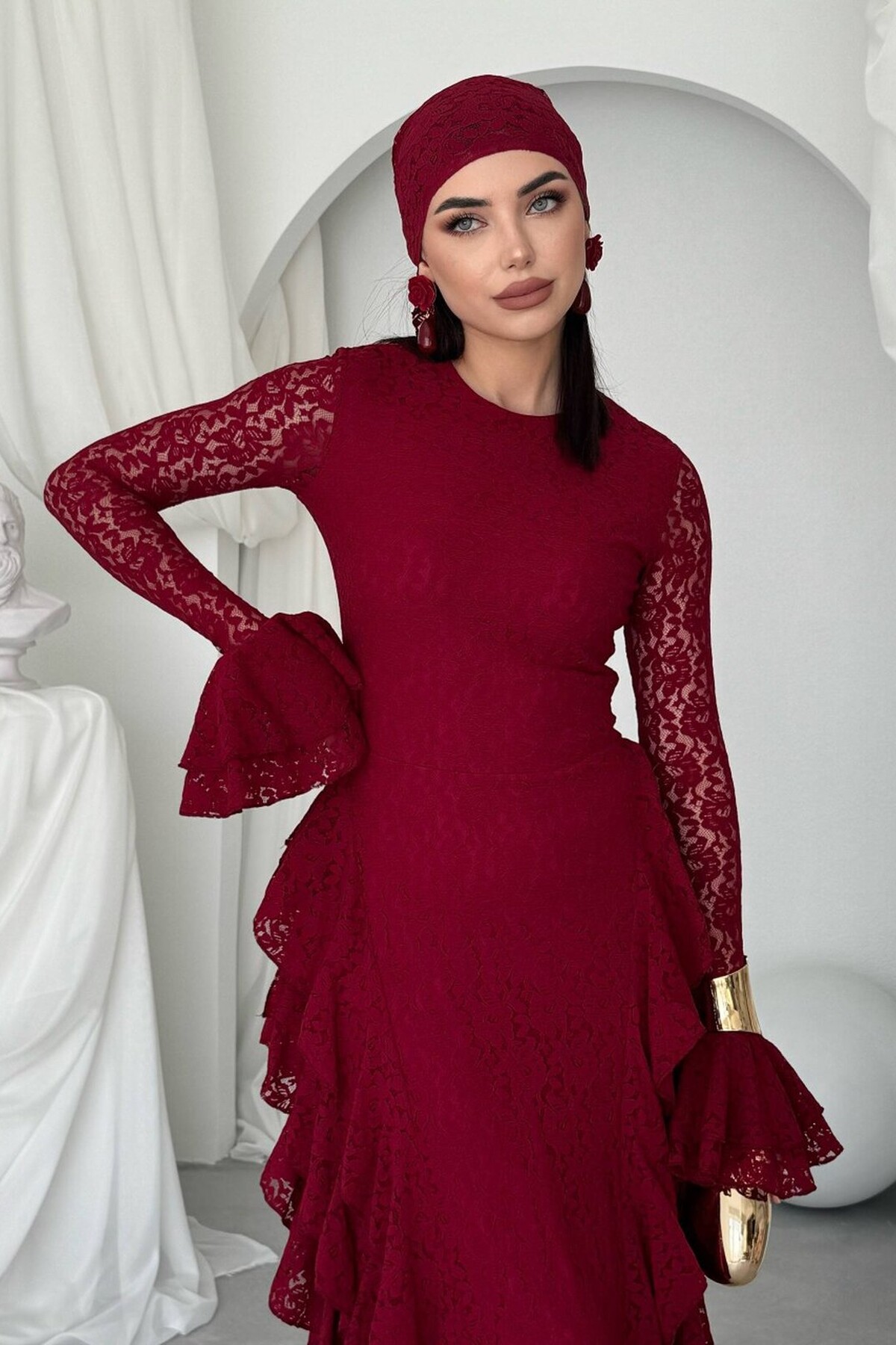 Fusne Midi Dress