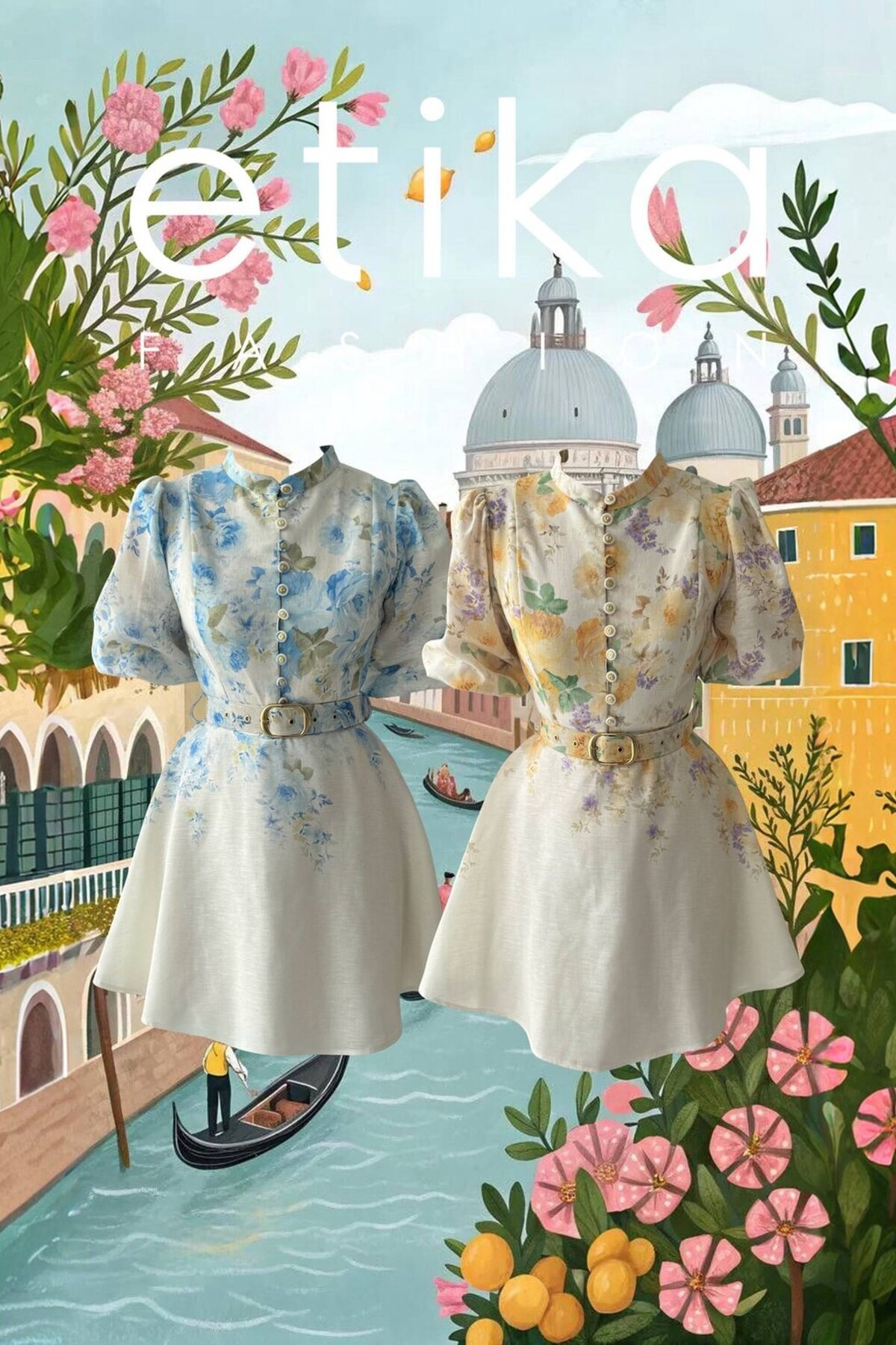 Pana Belt Detail Dress