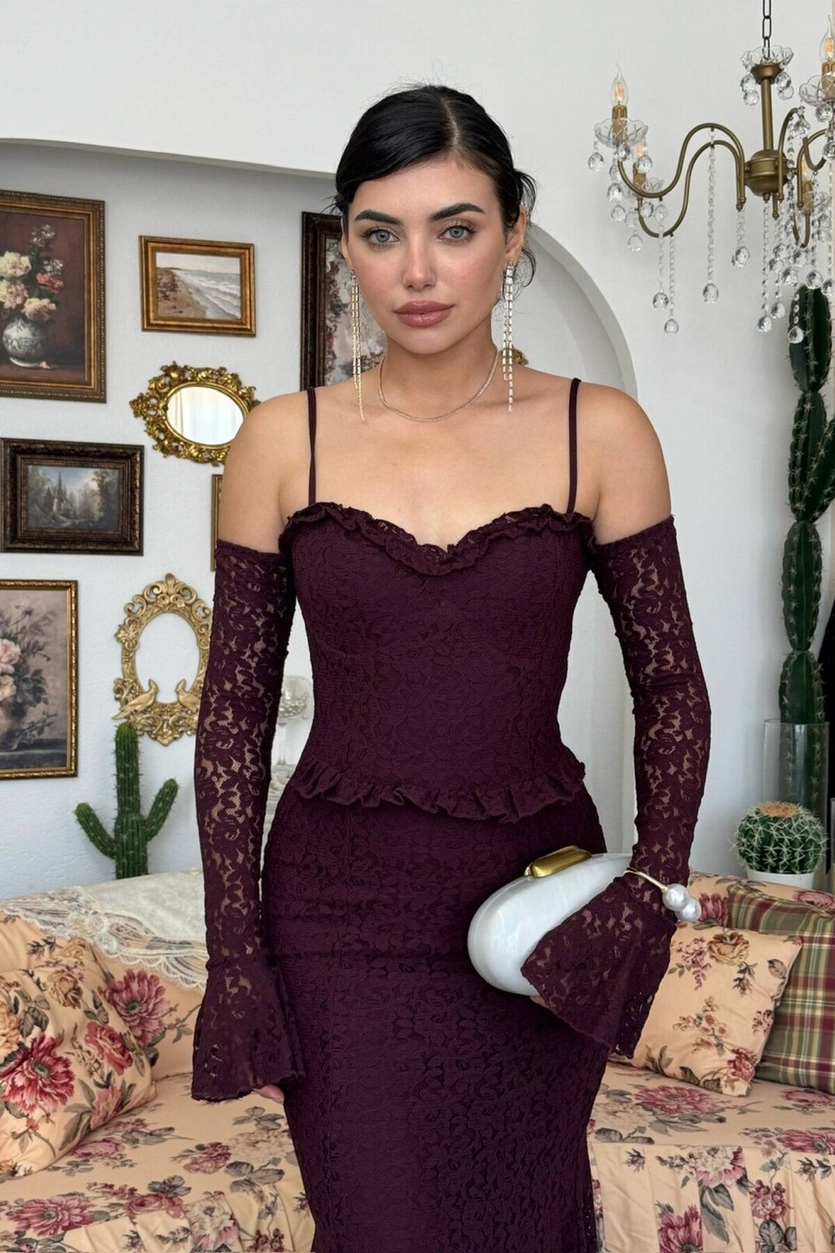 Rense Dress with Cord Strap Detail