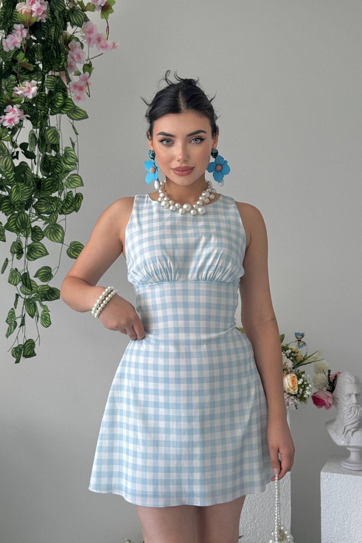 Yujas Dress with Tie Detail