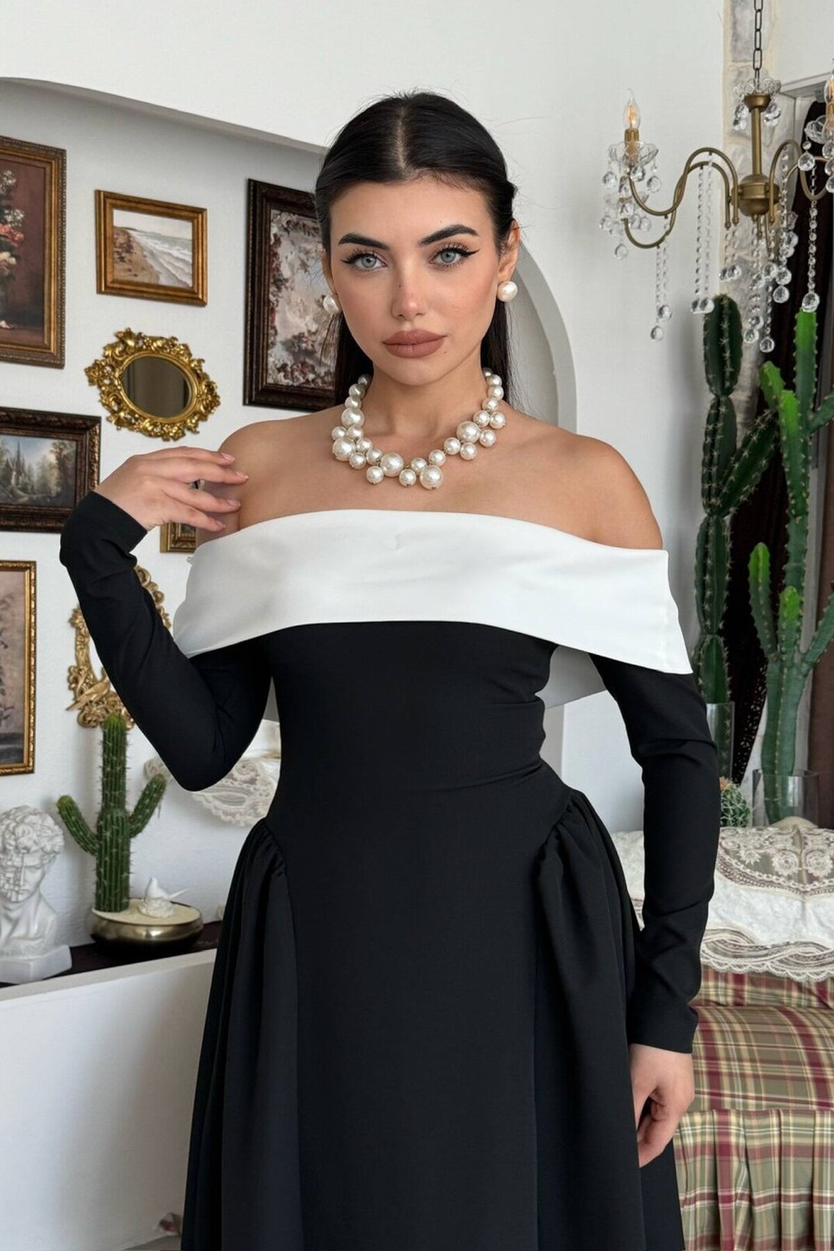 Yunes Strapless Dress