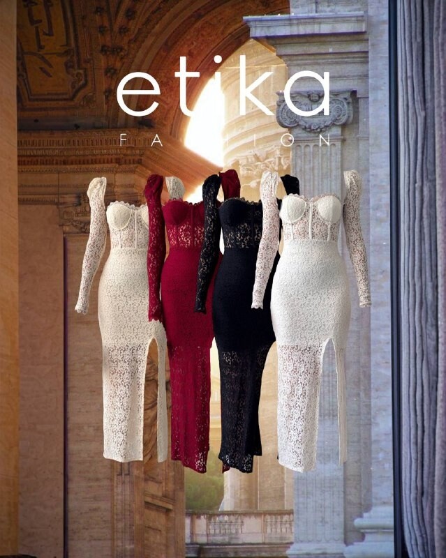 Siena Slit Detailed Dress