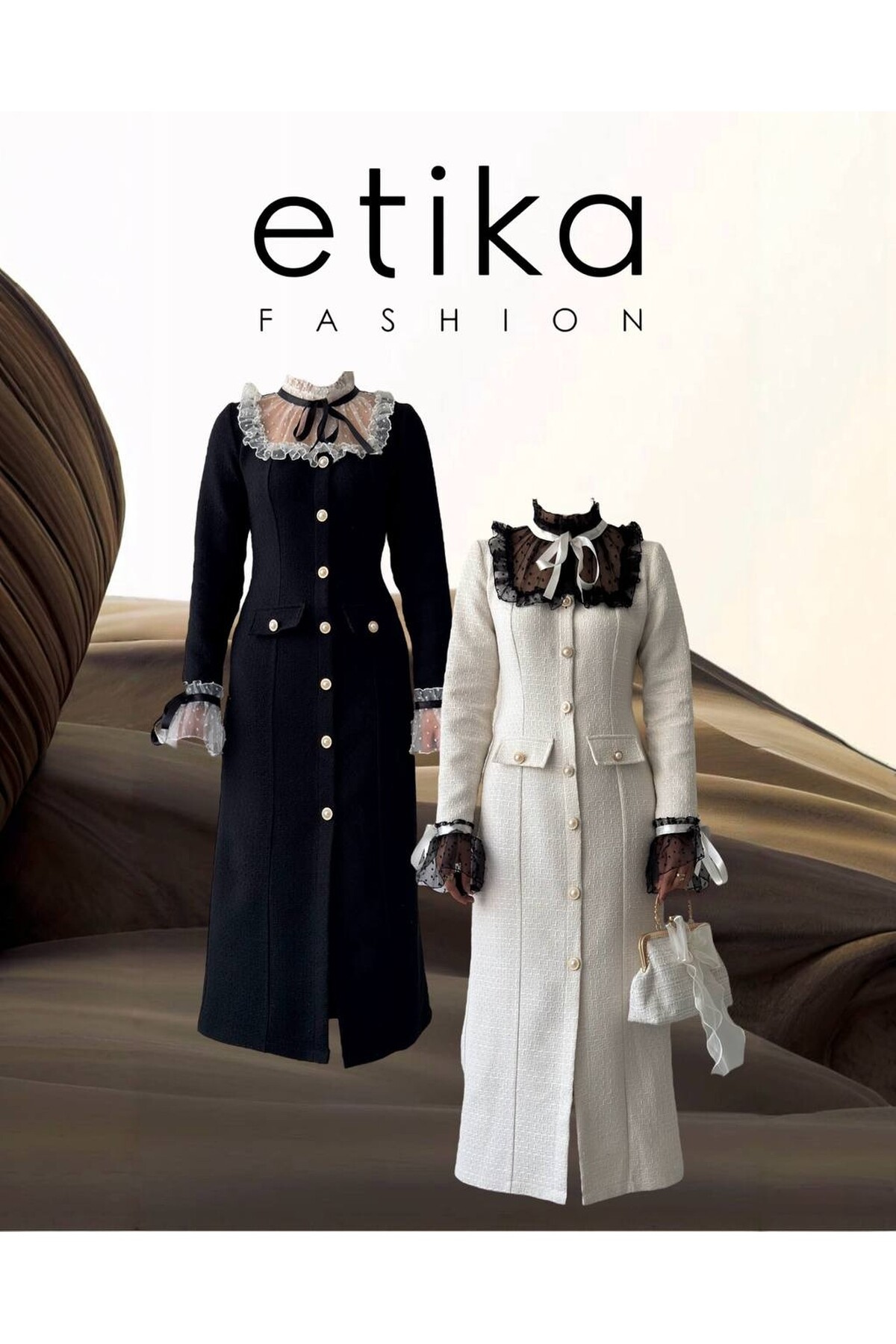 Stro Lace Detailed Dress