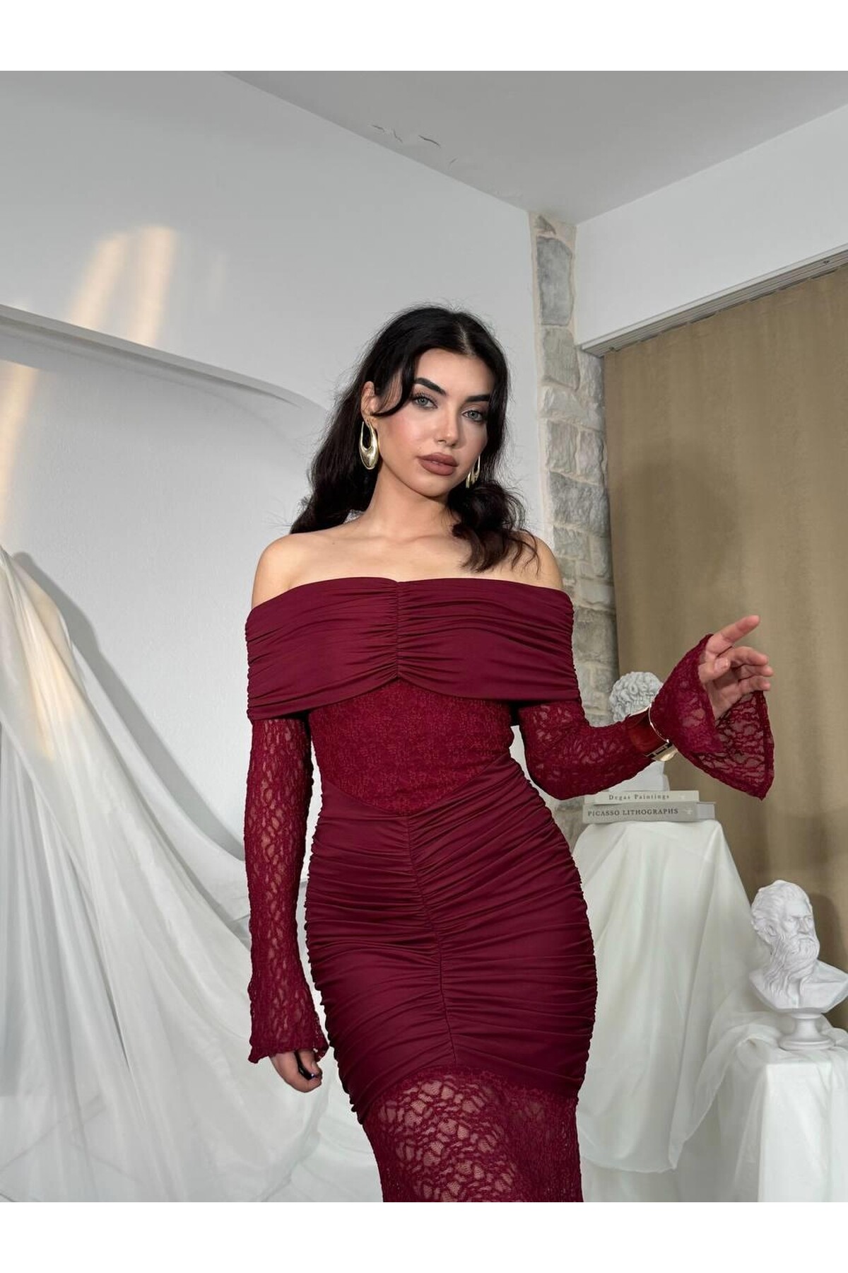 Aylen Straplez Elbise