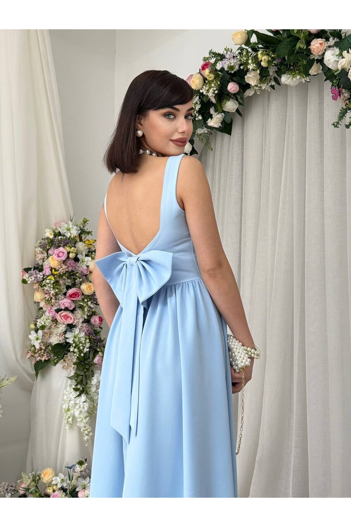 Dınas Fiyonk Detaylı Elbise