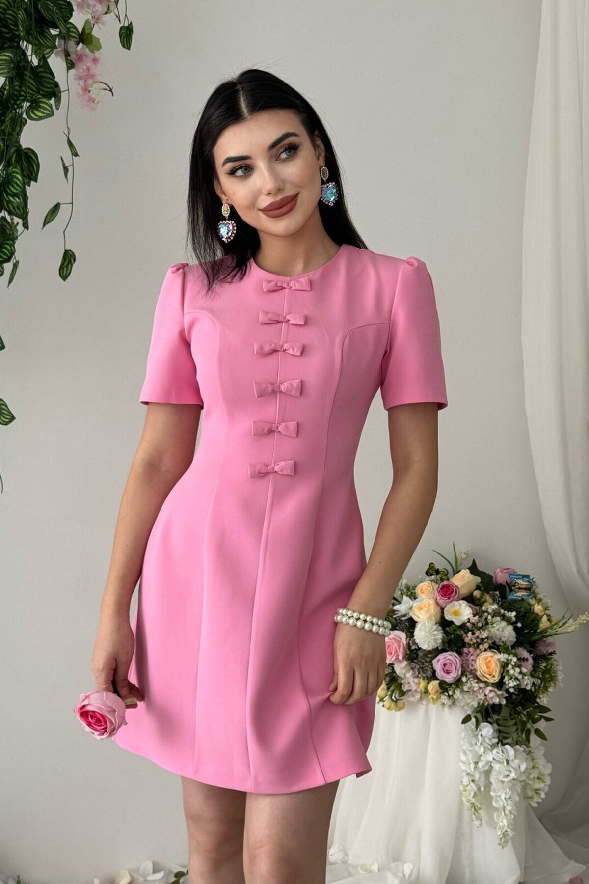 Evan Fiyonk Detaylı Elbise