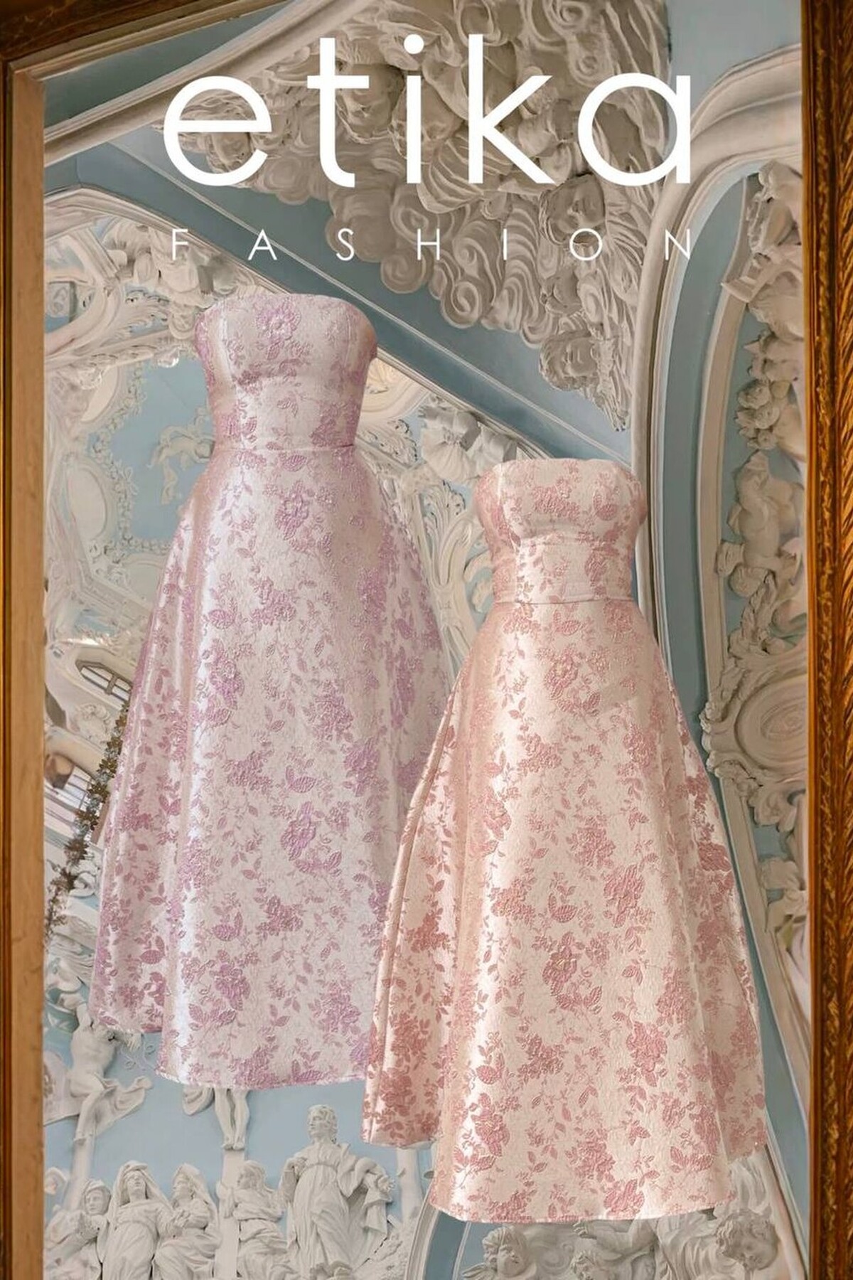 Haseki Strapless Dress