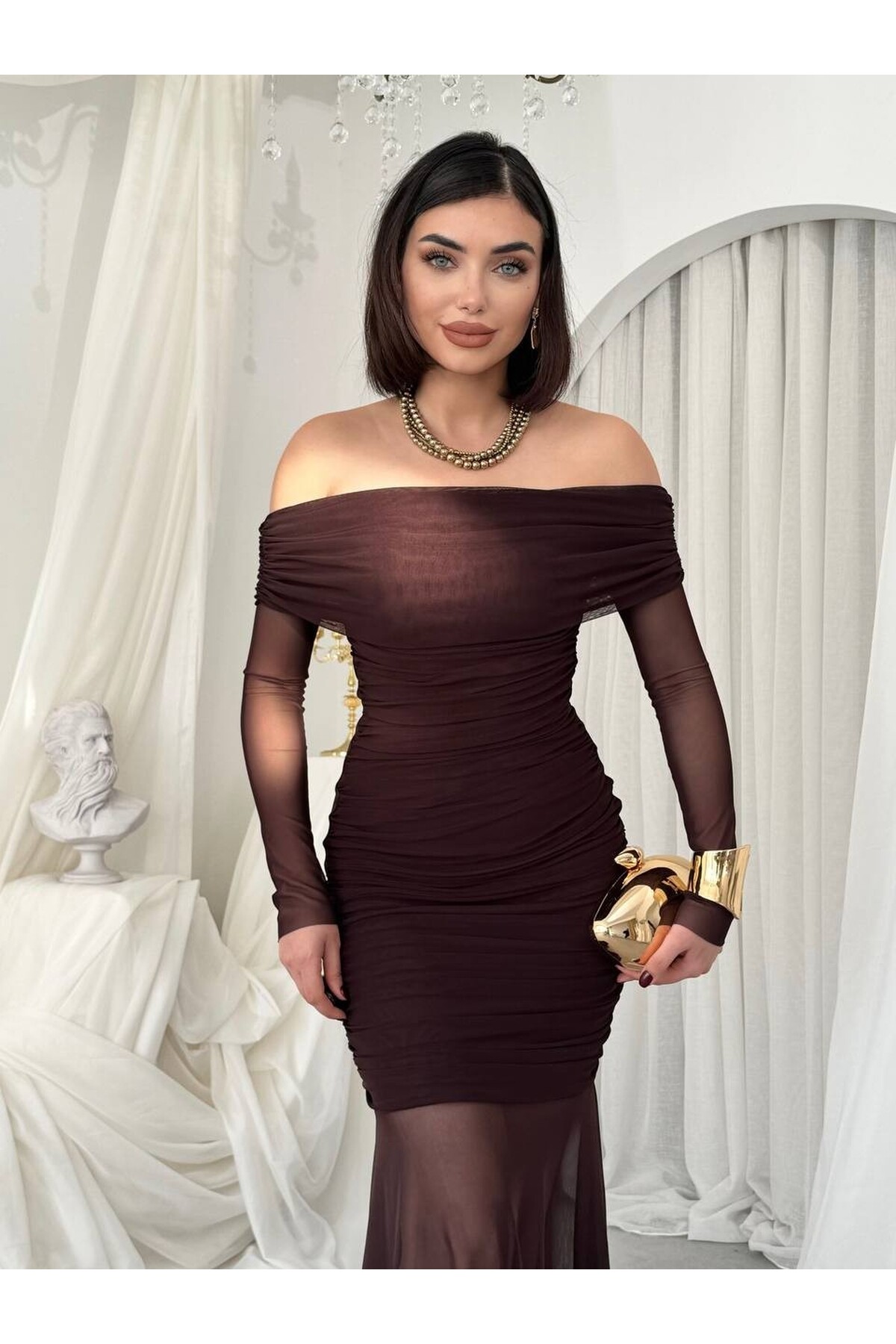 Kovıa Straplez Elbise