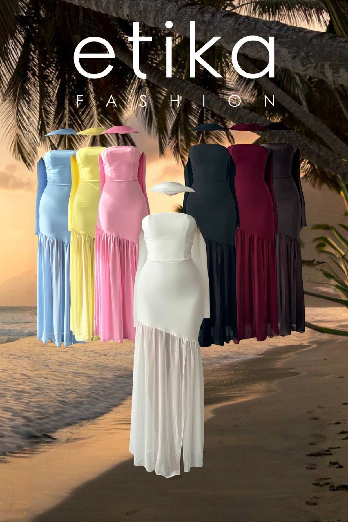 Manen Şal Detaylı Elbise