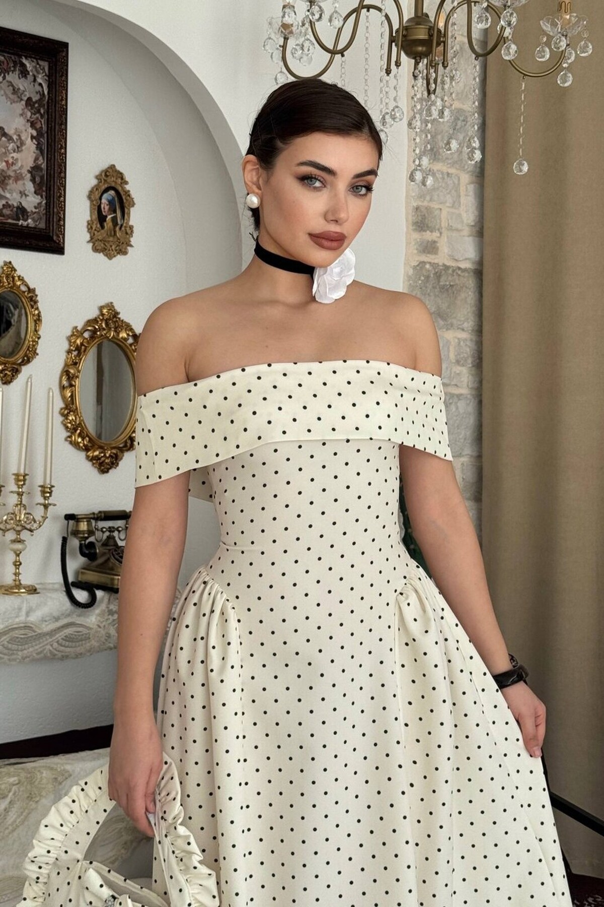 Ogel Strapless Dress