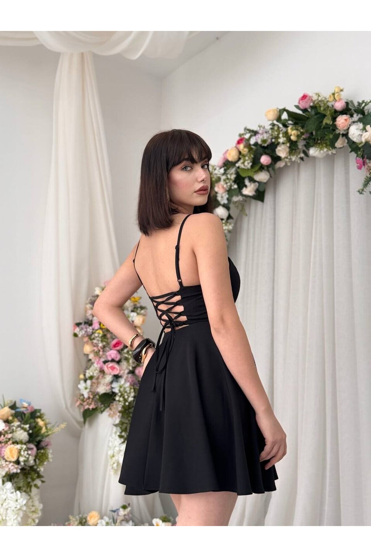 Pole Rope Strap Dress