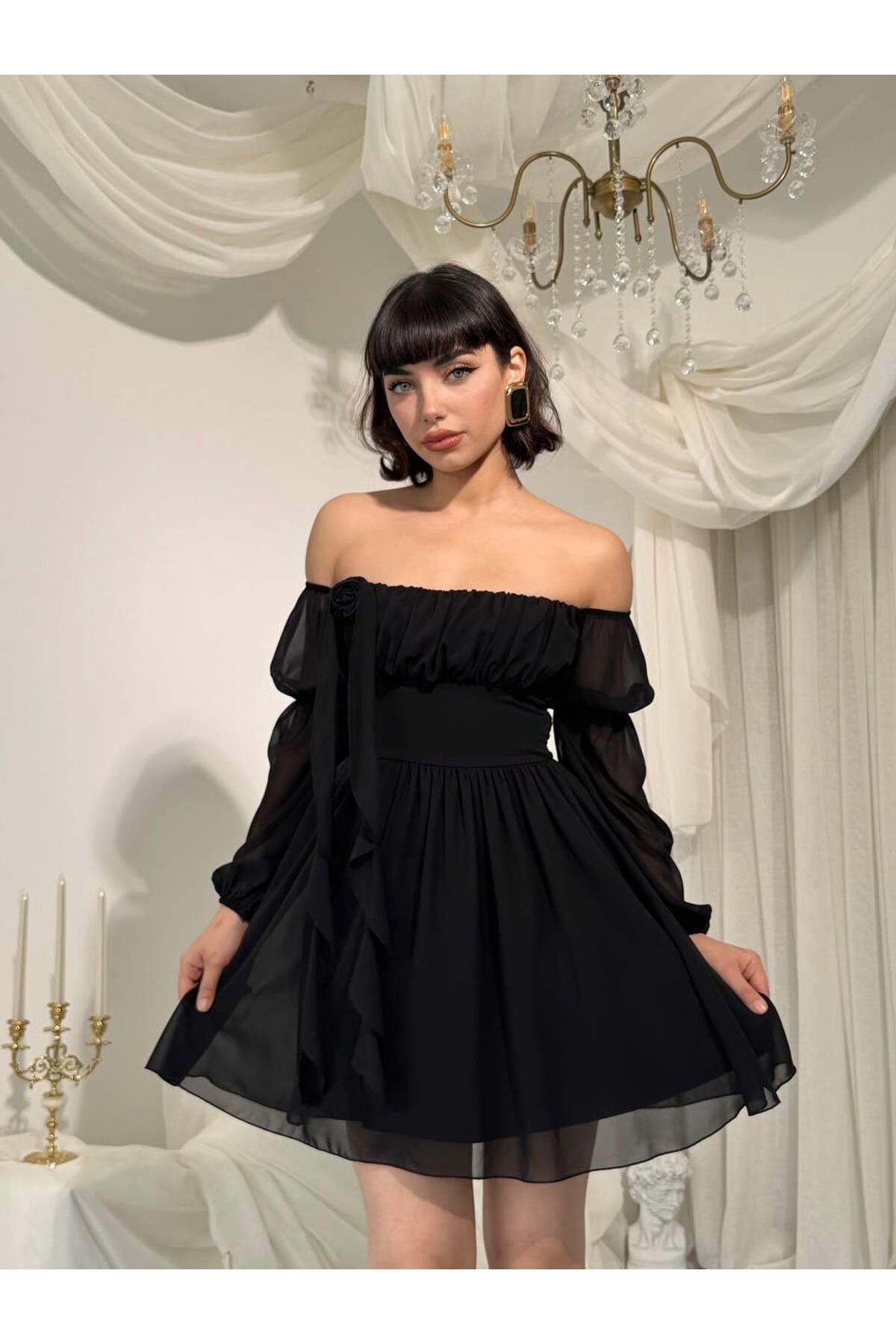 Pure Straplez Elbise