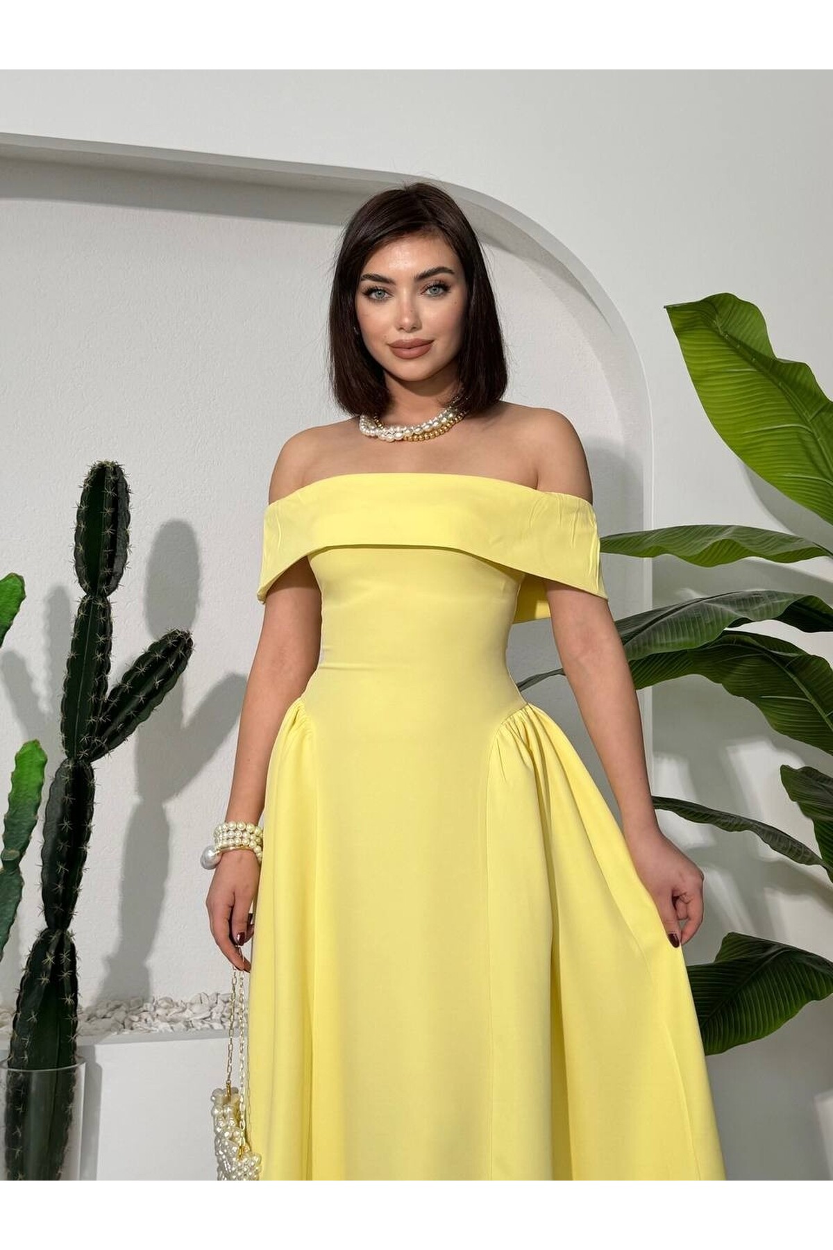 Stars Strapless Dress