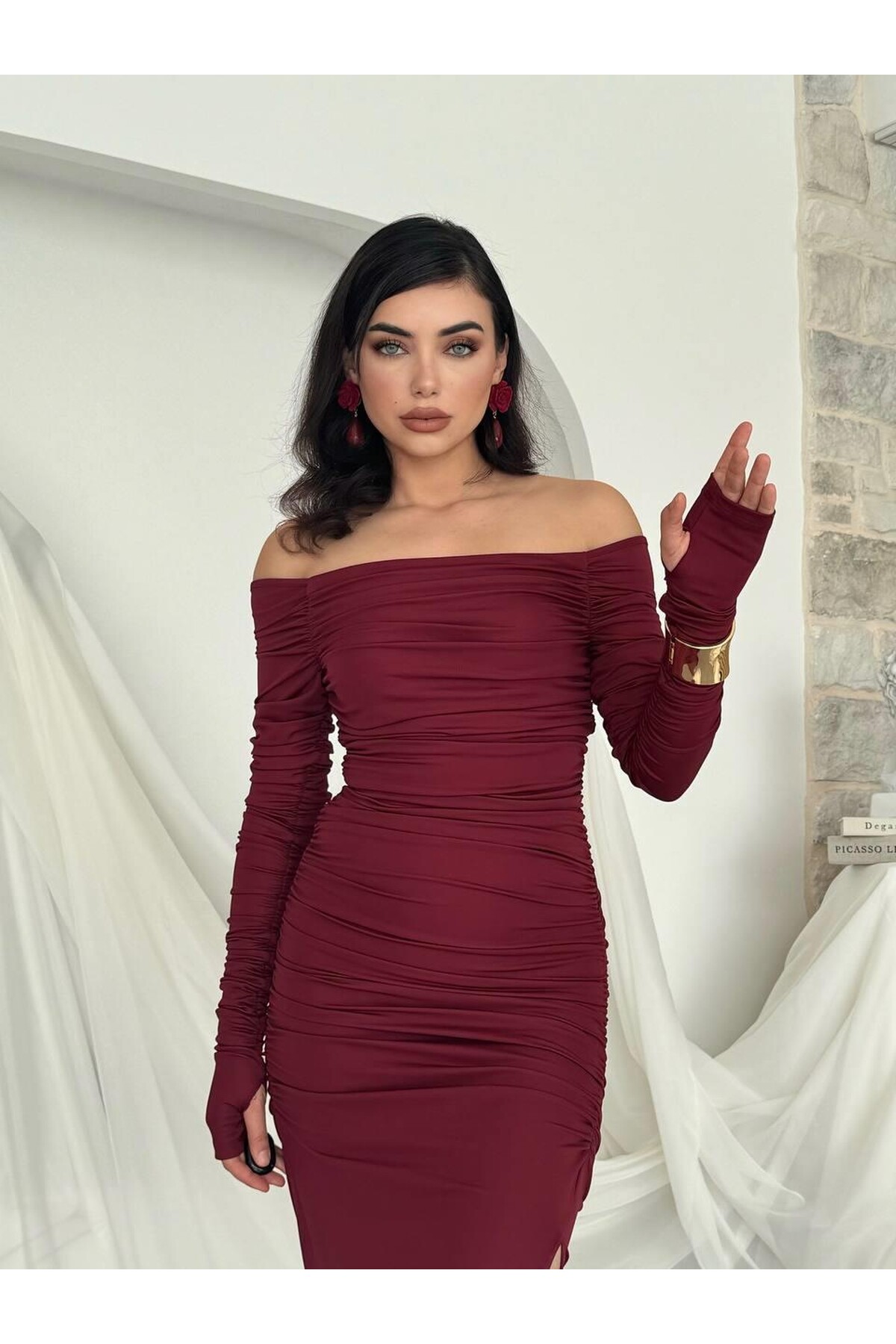 Vasco Drapeli Elbise