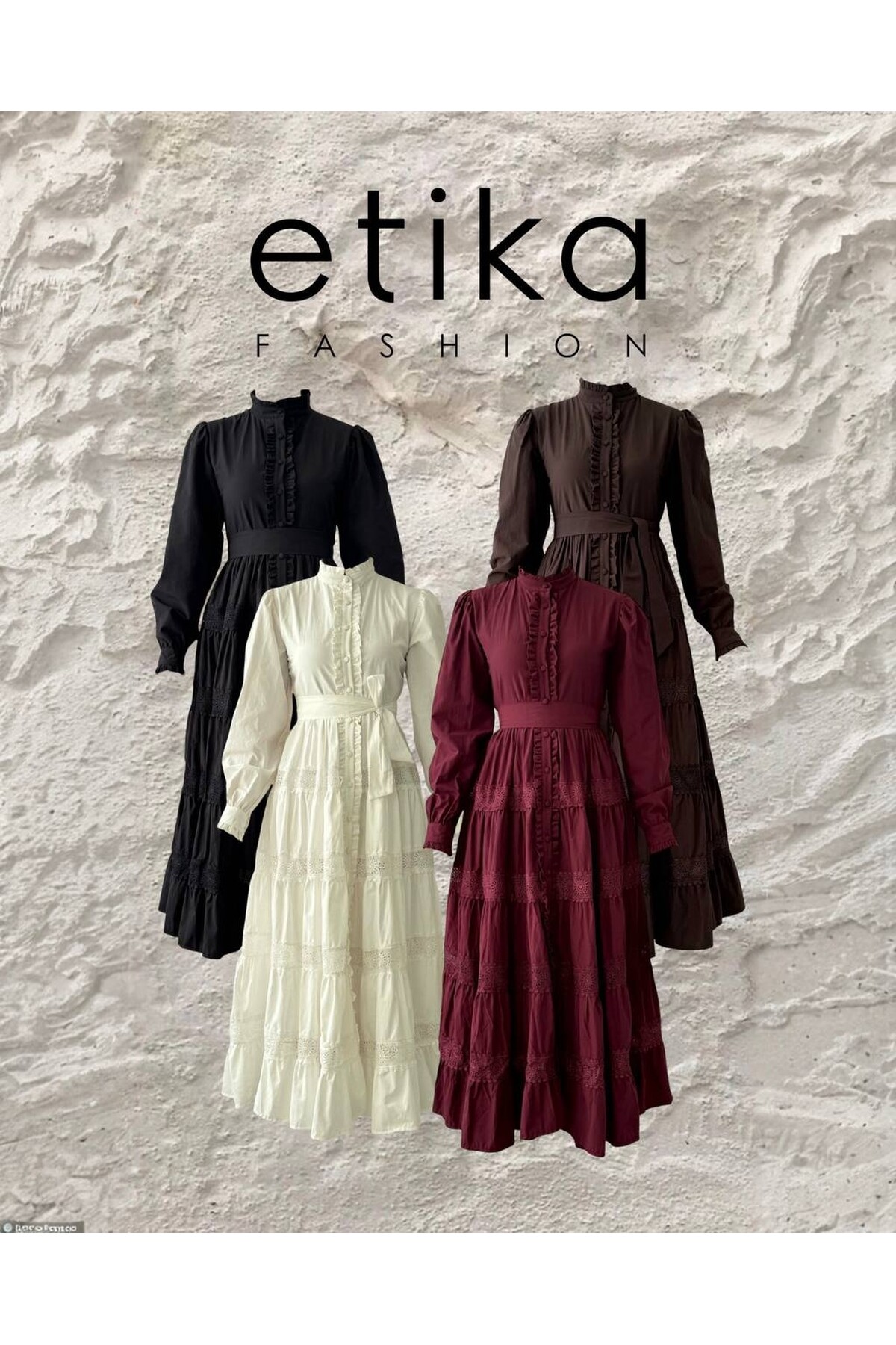 Verno Kemer Detaylı Elbise