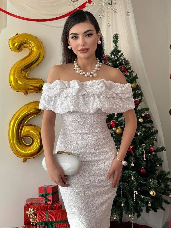 Vinta Straplez Elbise