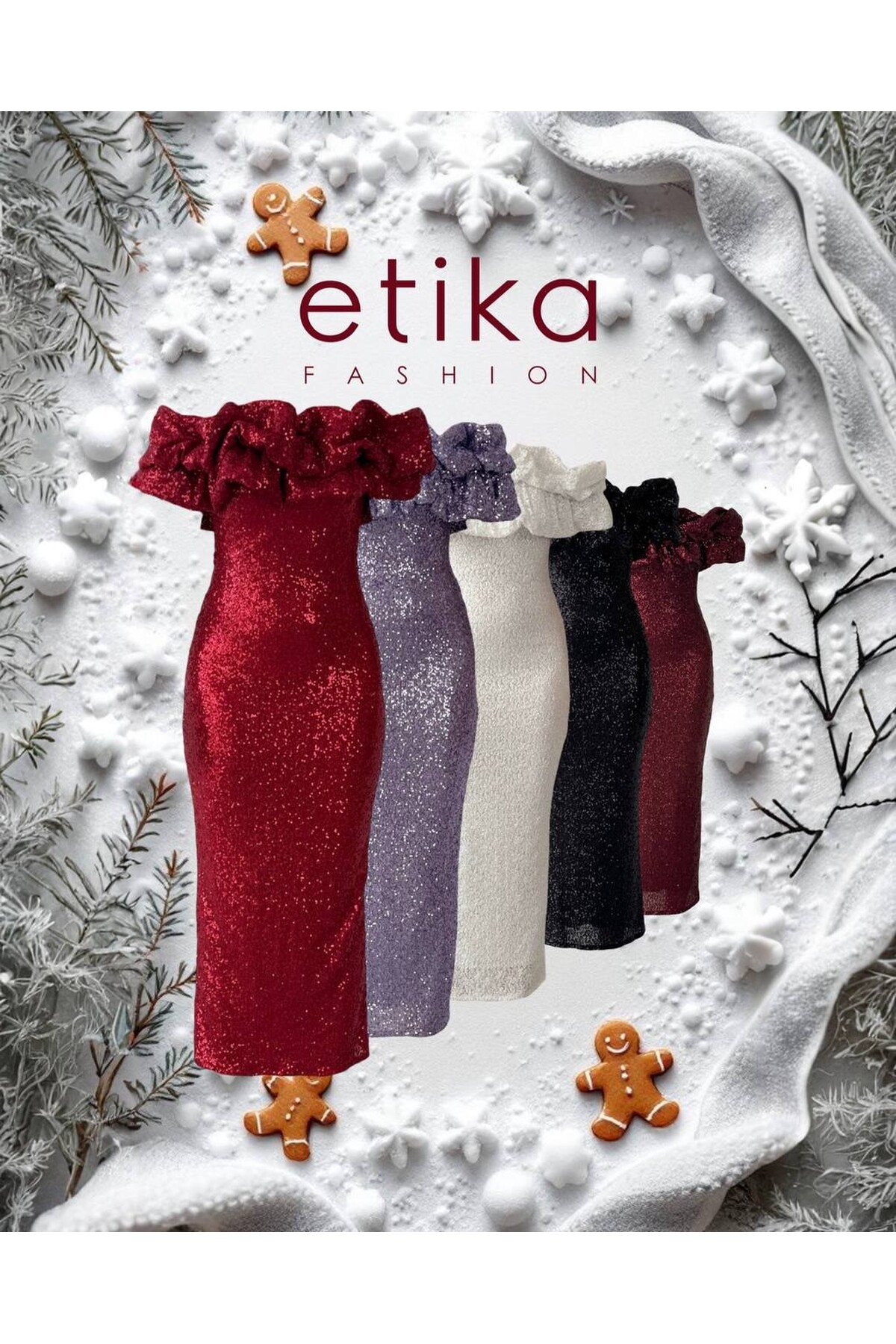 Vinta Straplez Elbise