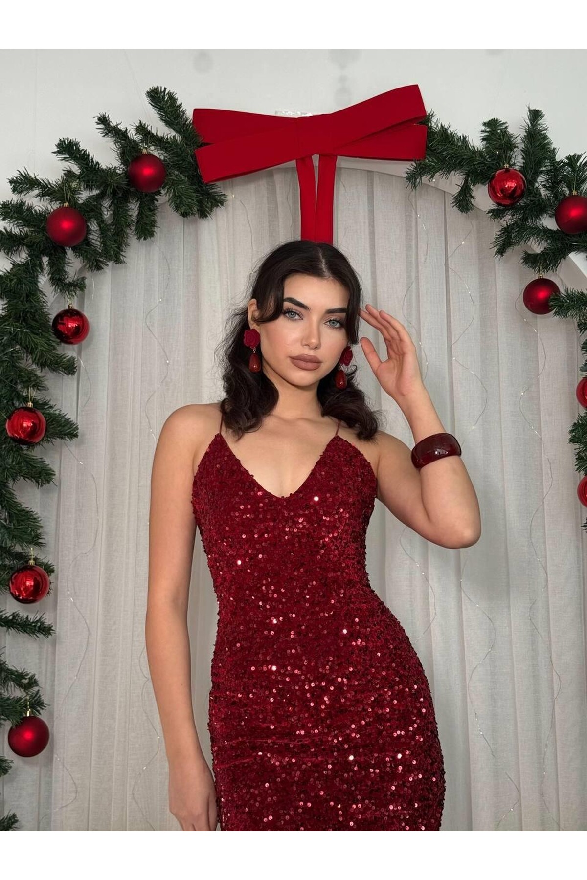 Zexa Sırt Detaylı Elbise