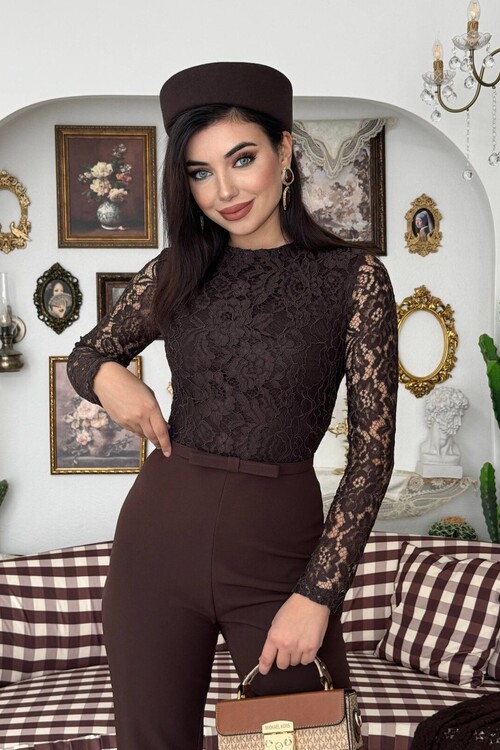 Buses Belted Jumpsuit