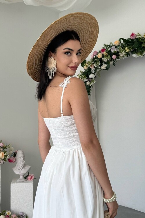 Ceck Midi Dress