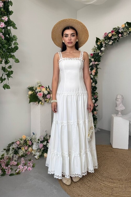 Crols Midi Dress