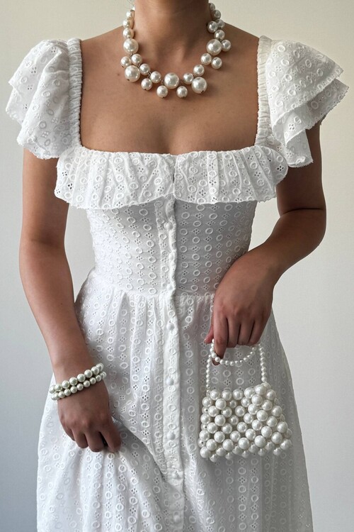 Denep Button Detail Dress