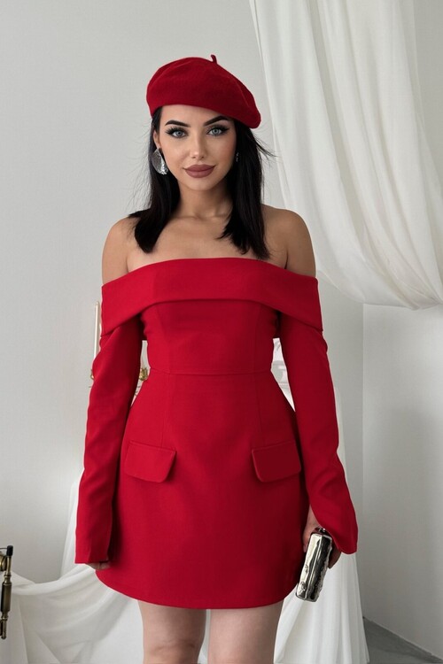 Devru Strapless Dress