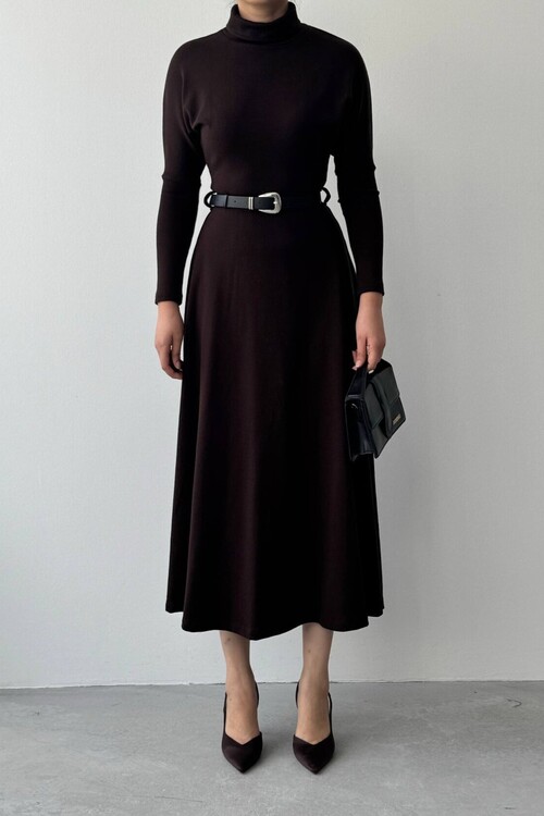 Dina Belt-Detail Dress