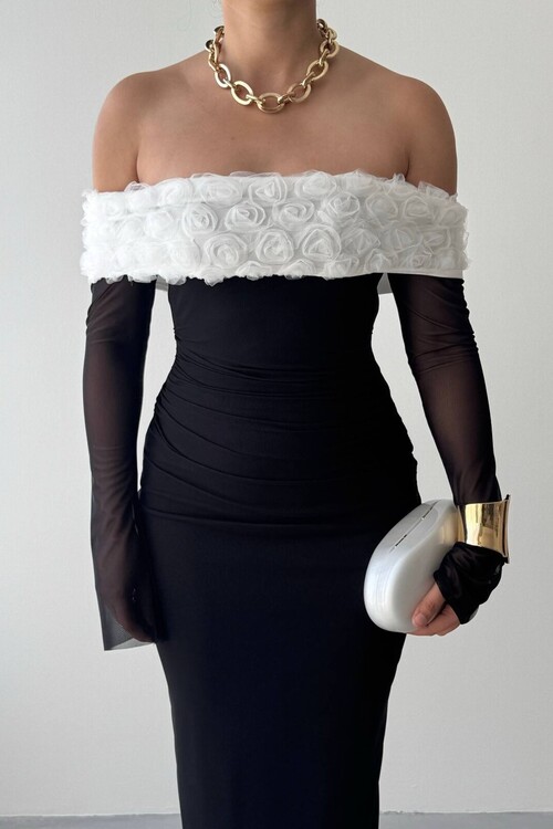 Dokru Dress with Floral Details