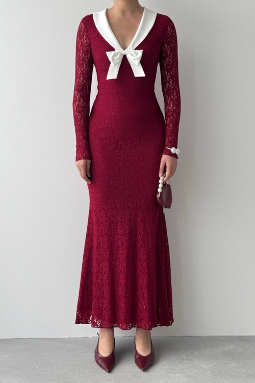 Duyru Dress with Bow Detail