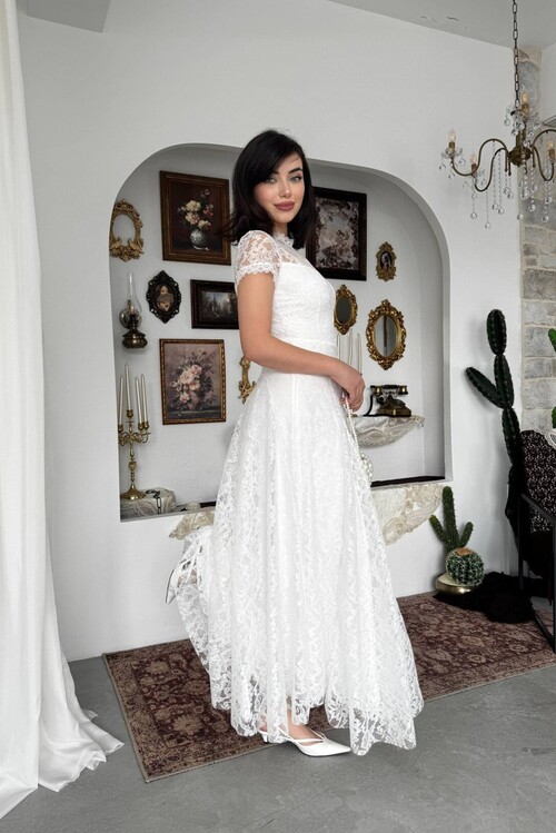 Elcisa Midi Elbise