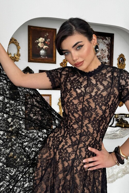 Elcisa Midi Elbise