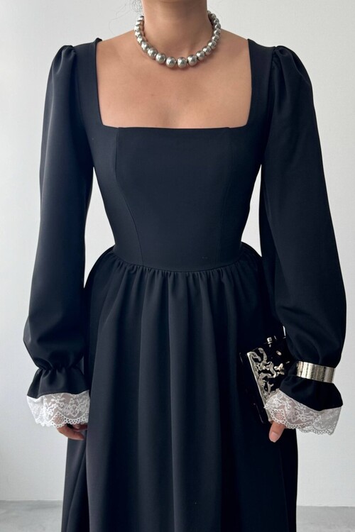 Huyno Lace-Detail Dress