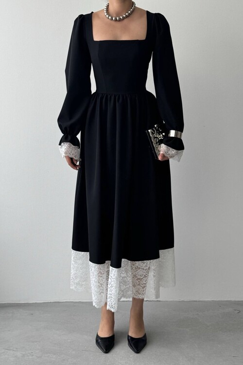 Huyno Lace-Detail Dress