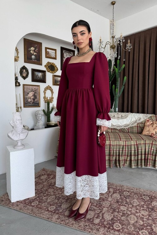 Huyno Lace-Detail Dress