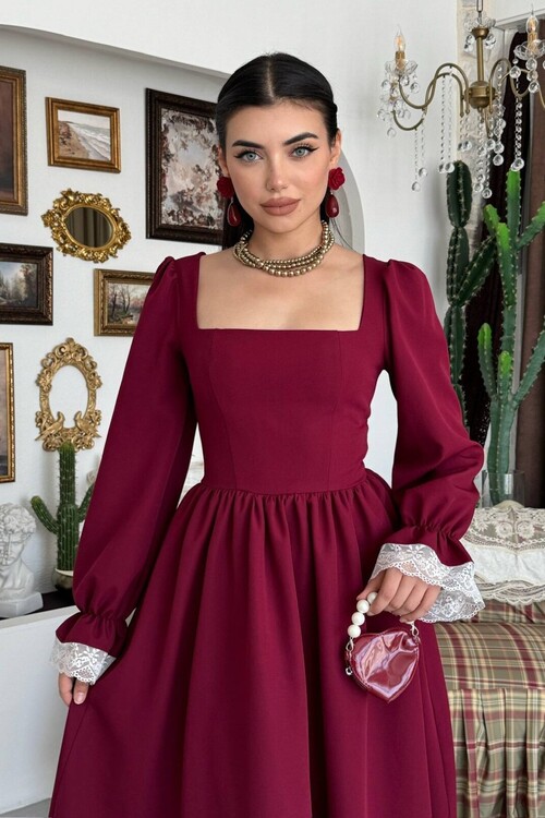 Huyno Lace-Detail Dress