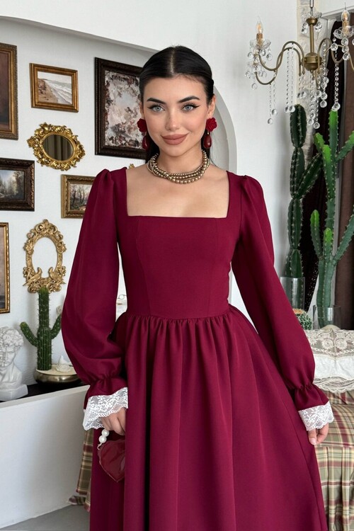 Huyno Lace-Detail Dress