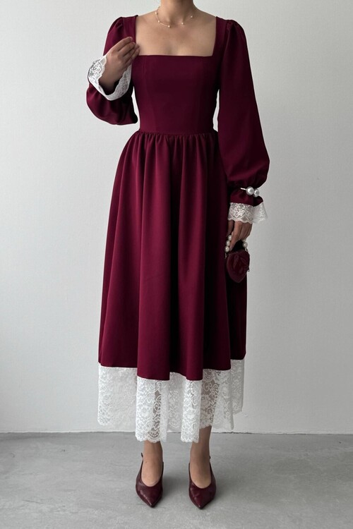 Huyno Lace-Detail Dress