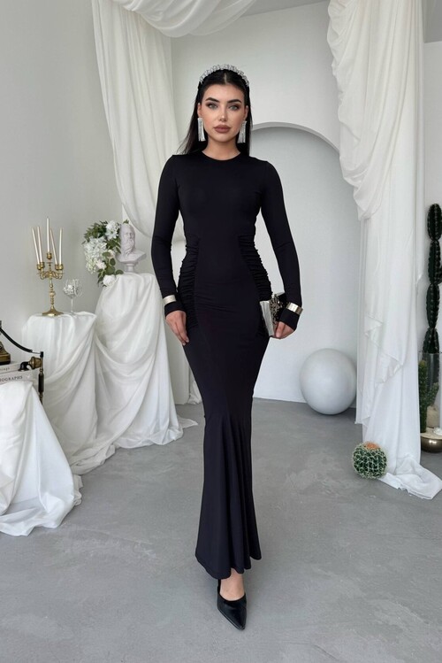 June Dress with Shirring Detail