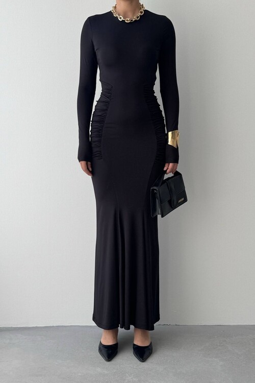 June Dress with Shirring Detail